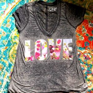 Chaser Brand LOVE T-shirt